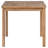 Brunt Square 2 - Person Teak Bistro Set