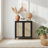 32'' Modern Sideboard Buffet Cabinet With Rattan Doors & Adjustable Shelves-117793391