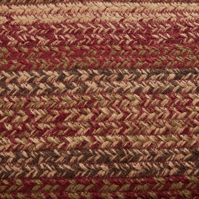 Hand-Braided Textured Wool Rug