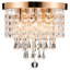 Plafonnier en cristal à 5 lumières Cheyan-1131894309