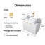 Ensemble de meuble-lavabo simple 30 po blanc moderne-827999280-827999247