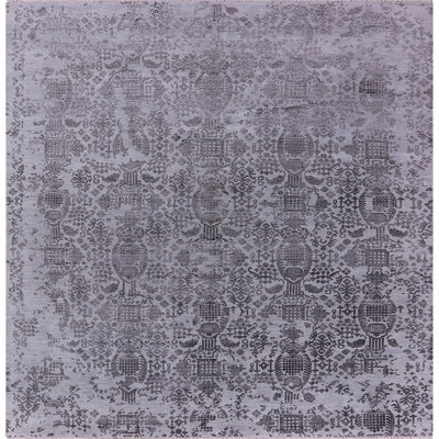 Tapis oriental noir / gris Grenville