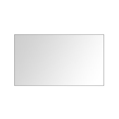 84 x 48 Inch Bathroom Mirror With Aluminum Frame, Rectangle Wall Mounted Vanity Mirror