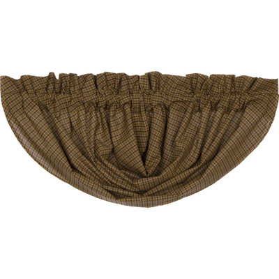 Giroux Cotton Plaid Balloon Window Valance