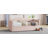 Twin Size Daybed With Pop-Up Trundle, Upholstered Sofa Bed, Space-Saving Twin To King Design For Guest Rooms-1542476519