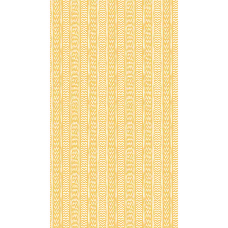 Tweak Striped Non-Woven Wallpaper Roll, Yellow