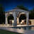 Jolydale  Outdoor Soft Top Gazebo with Double Roof, Canopy Gazebo with Mosquito Netting and Curtains, Suitable for Patios, Lawn and Backyard-111695617-112662807