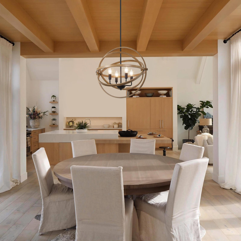 Everton 4 - Light Dimmable Chandelier
