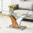 Rectangular Tempered Glass Table With Personalized Leg Colors For Creativity Coffee Clear And Simple Assembly Instructions