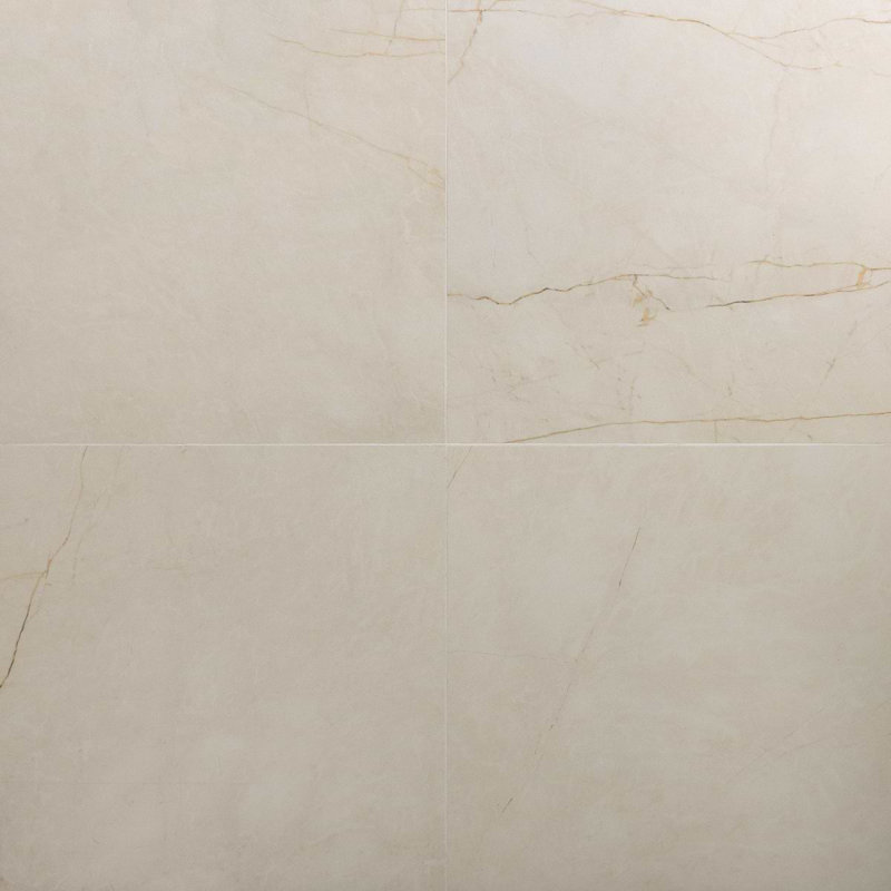 Marble Tech 24x24 Polished Marble Look Porcelain Tile