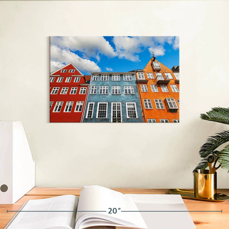 Architecture de Copenhague, H 8 po x l 12 po