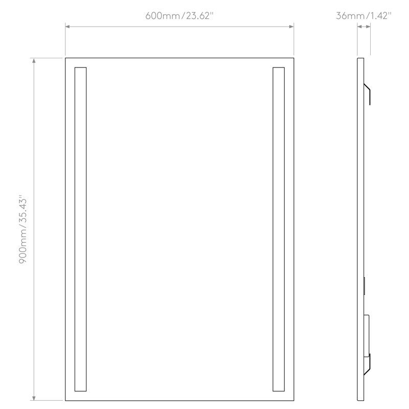 Avlon 1 - Light LED Vanity Light