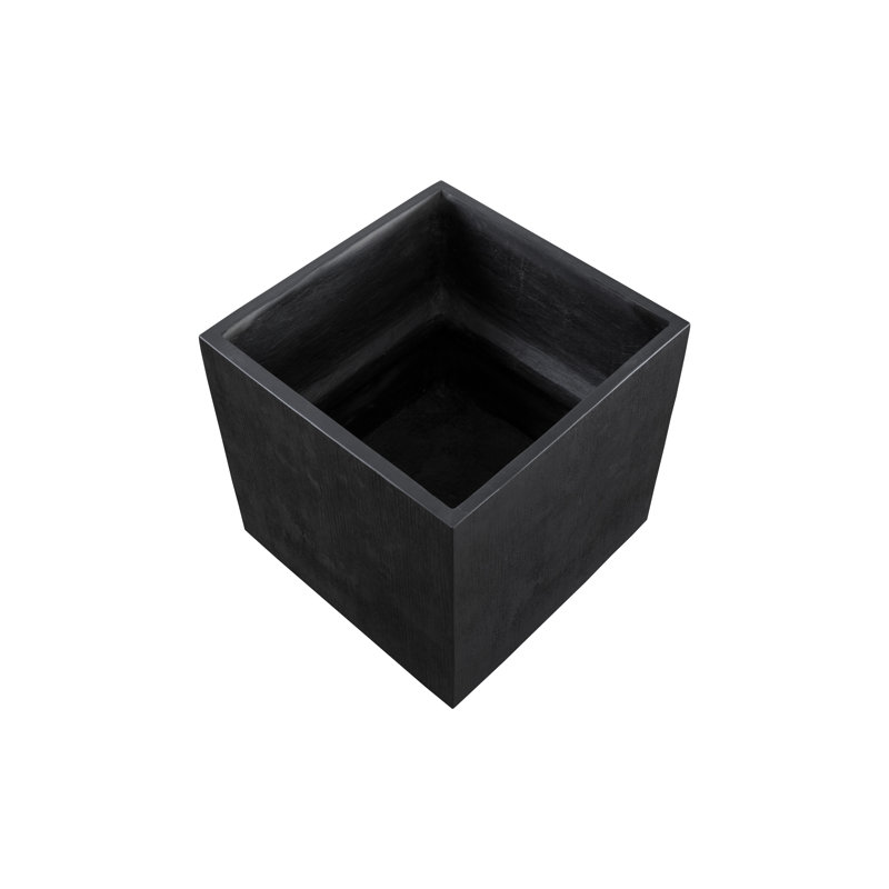 TANSY PLANTER - ANTIQUE BRONZE, Black