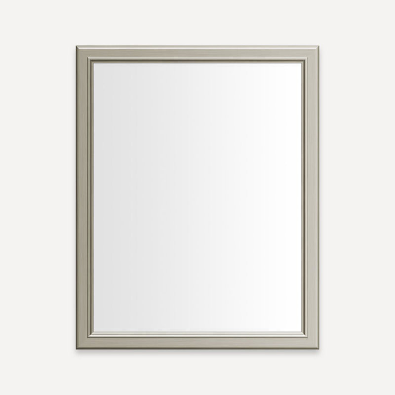 Main Line Vanity Mirror, Vintage Brass, 29.88" H x 15.13" W
