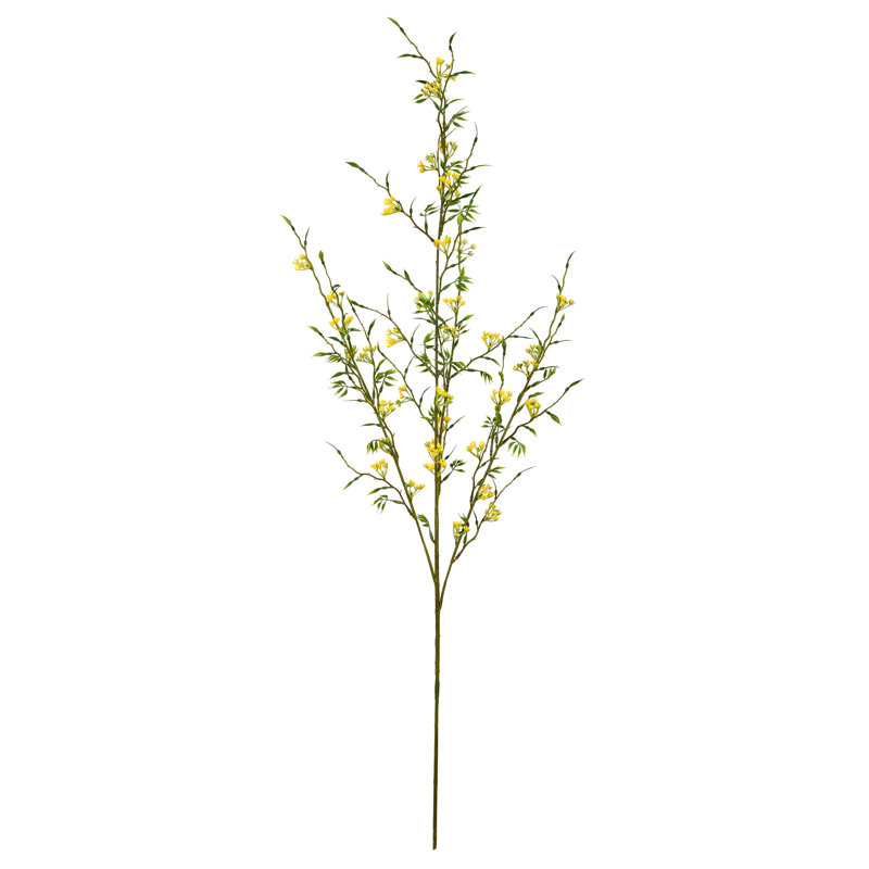 Mini pulvérisation de fleurs sauvages artificielles, Jaune