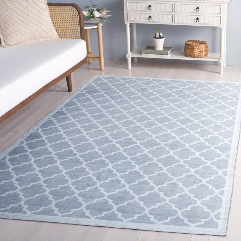 Valire Machine Washable Performance Geometric Rug, Rectangle 5' x 8'