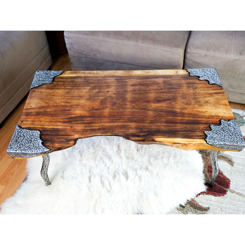 Dann Solid Wood Four Leg Coffee Table