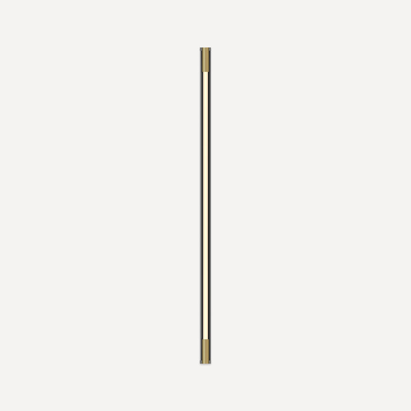 Tenor 40" LED Bath Bar, Round, Brass