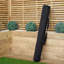 Bulkley 2.7M Outdoor Wooden Garden Parasol Sun Shade With Carry Bag-124248516