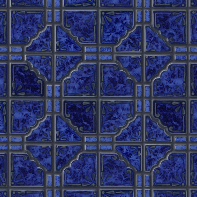Moonbeam Random Sized Porcelain Mosaic Tile