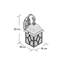 Casavant 32.5cm H Outdoor Wall Lantern