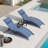 Patio Outdoor 69.3" Long Reclining Chaise Lounge Set Of 3 With Arm For All Weather, Side Table Included-2068442419