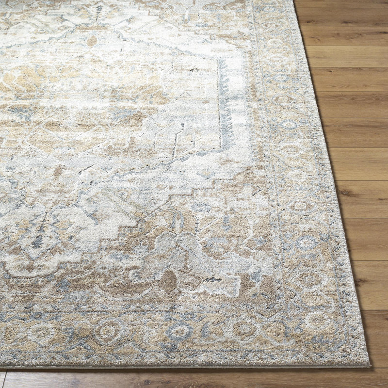 Acelina Damask Rug, Rectangle 9'2" x 12'