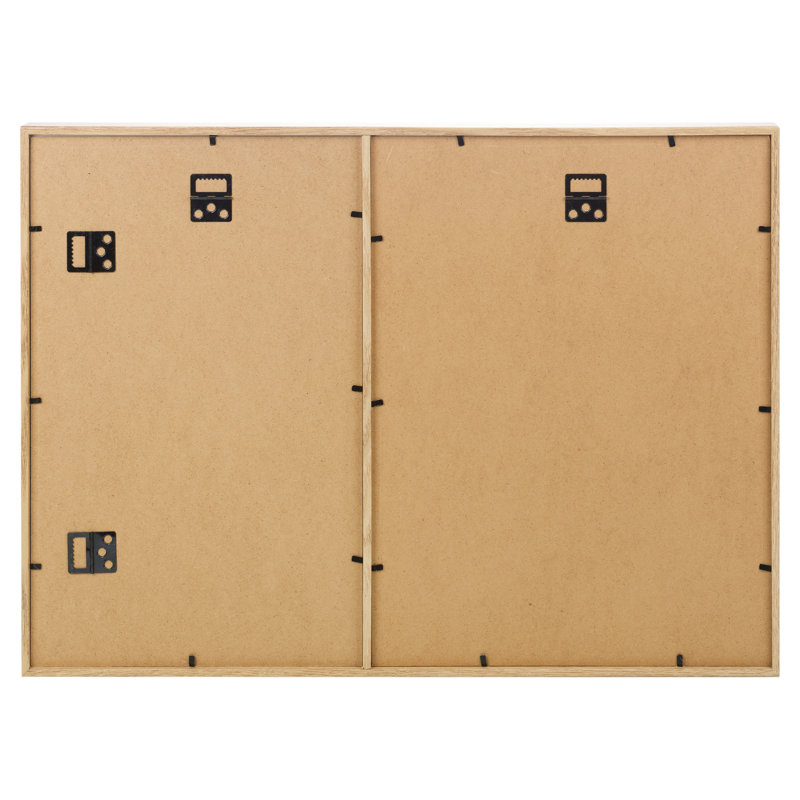 Precita Brown Wood Matte Picture Frame, 41cm H x 57cm W x 3cm D