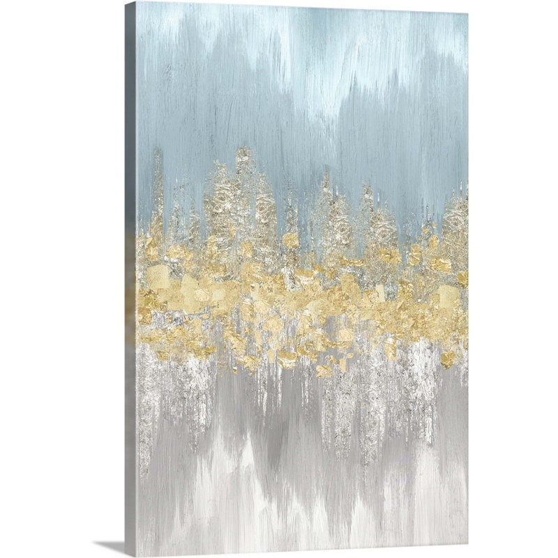 "Neutral Wave longueurs III" par Eva watts, reproduction d’art sur toile, H 18 po x l 12 po x P 1,25 po, Toile tendue