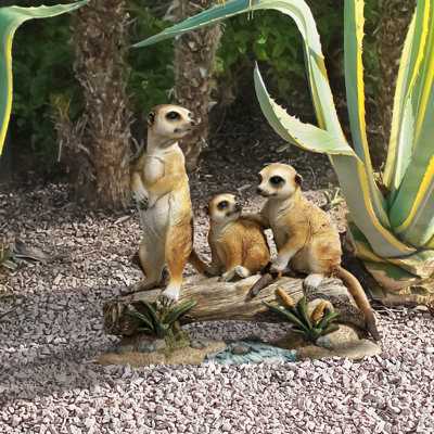 Statue de clan le suricate