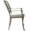 Chaises de salle à manger d'extérieur confortables avec coussins - de 2, coussin de chaise moderne en aluminium 2 pour patio-667991768-667991769-667991749