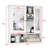 Leshanti W H Wall Medicine Cabinet Mirror-1792895385