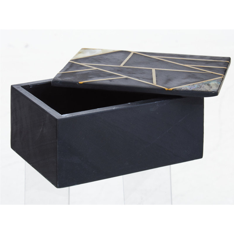 Martika Stoneware Decorative Box