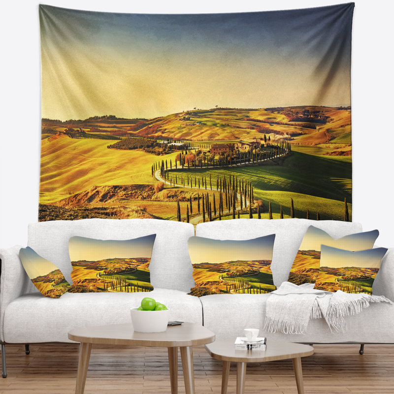 Tapisserie Schafer Crete Senesi, H 68 po x l 80 po