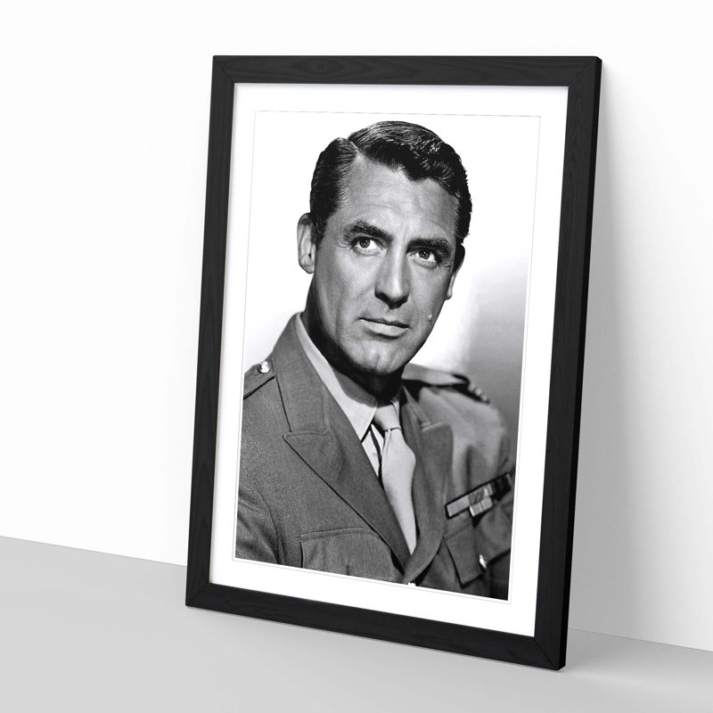 Single Picture Frame Print, Black