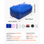 Water Storage Bladder, 105.7 Gallon (400L) Water Storage Container Tank, 1000D PVC Large Capacity Soft Bag Bladder, Foldable Portable for Garden Irrigation, Camping, RV, Fire Prevention - Blue