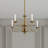 Benedetto Steel Dimmable Chandelier-1193675823-1160298686
