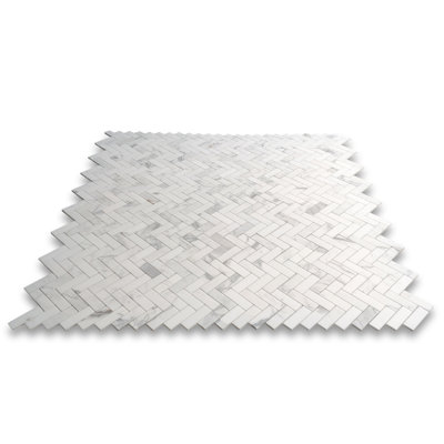 13" x 12" Marble Mosaic Wall & Floor Tile
