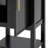 20 Inches Bathroom Vanity With Storage Rack, Open Shelf