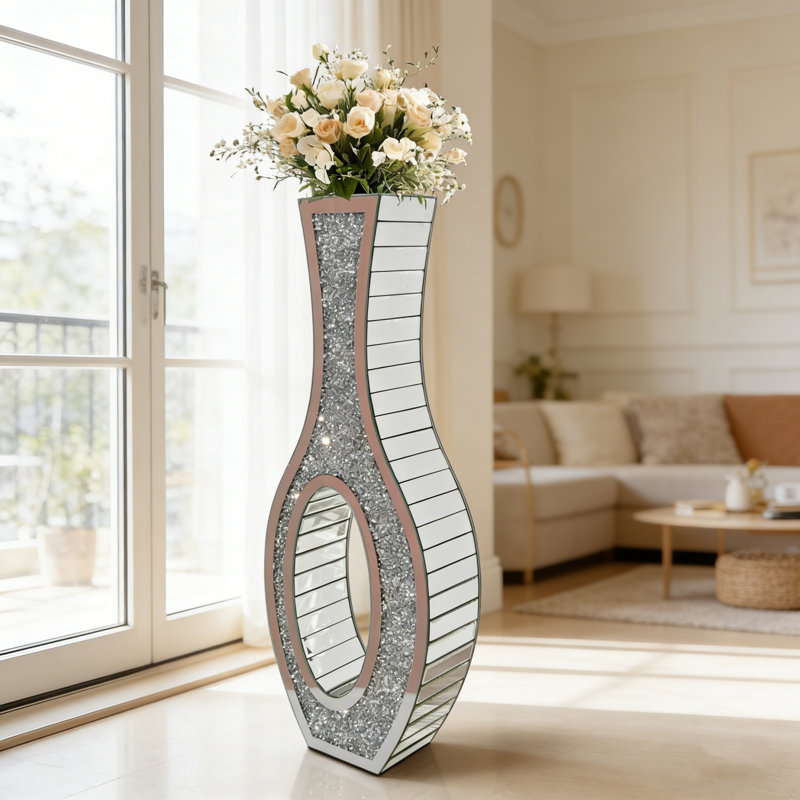 Glass Floor Vase