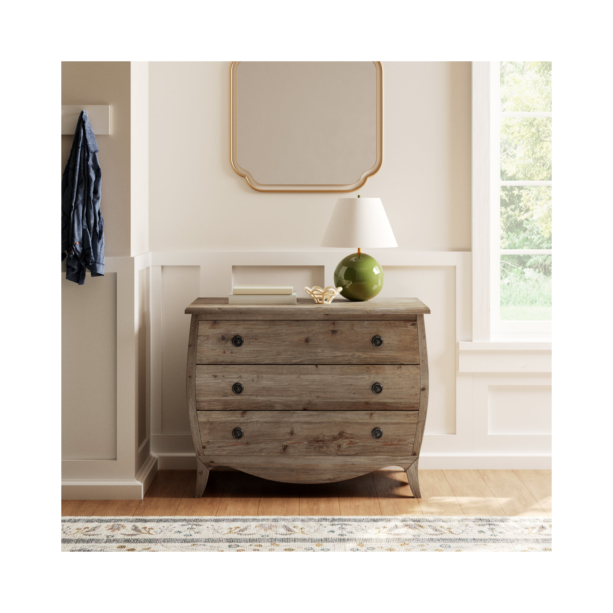 Wallington Solid Wood Accent Chest