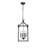 Chesa 4 - Light Black Lantern Pendant