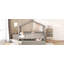 Lit en bois avec lit gigogne simple-508615557