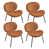 Similicuir orange est en rupture de stock