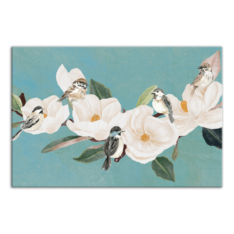 Impression sur toile Magnolia Serenade, H 12 po x l 18 po
