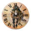 Portrait d'un beau cheval châtaignier II - Horloge murale de ferme-60280117