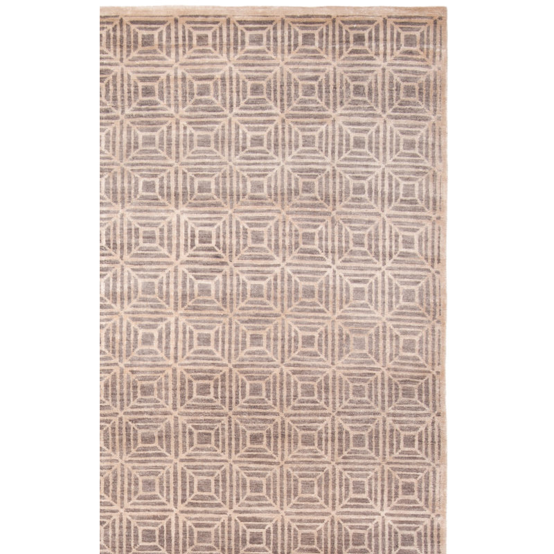 Tapis en laine et viscose Keiondre, Rectangle 6 pi x 9 pi