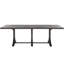 Adams 94" Solid Wood Trestle Dining Table