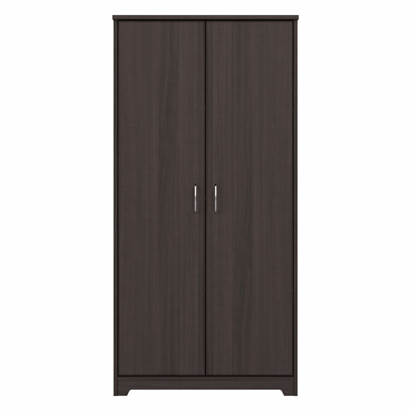 Armoire de rangement à 4 tablettes Huckins, Gris Heather