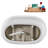 47" Streamline Soaking Acrylic Freestanding Bathtub, Bamboo Tray, Drain-103682531
